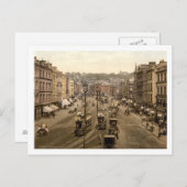 Patrick's Street, Cork City, Ierland, 19e eeuw Briefkaart (Voorkant / Achterkant)