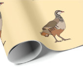 Patrijs Chukar vogel Cadeaupapier (Rol Hoek)