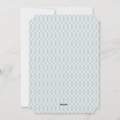 Patrijs en Peer Vakantie Foto Feestdagenkaart (Achterkant)