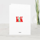 Patrijs in een Boom van de Peer Feestdagen Kaart (Achterkant)