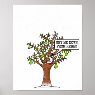 Patrijs In Een Perenboom, Kerstliedjes Zingen Poster