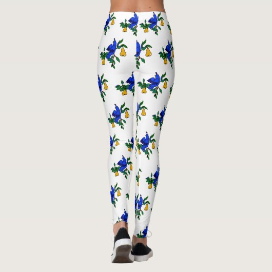 Patrijs in een perenboom Leggings (Achterkant)