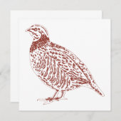 Patrijs Notitiekaarten Notitiekaartje (Voorkant / Achterkant)