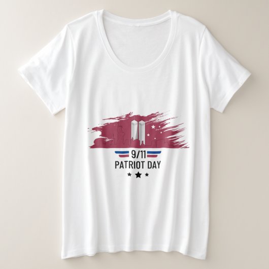 Patriot 9-11 dag plus T-shirt formaat (Design voorkant)