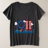 Patriot 9-11 dag plus T-shirt formaat (Design voorkant)