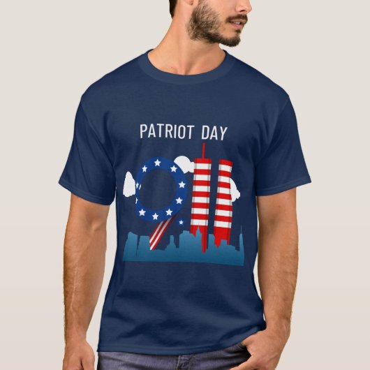 Patriot 9-11 dagen Mannen T-Shirt (Voorkant)