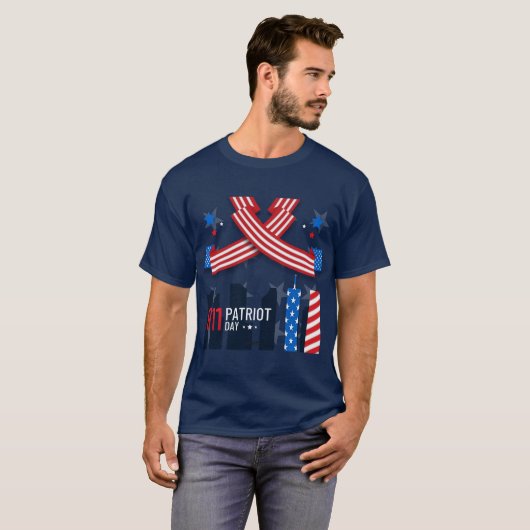 Patriot 9-11 dagen Mannen T-Shirt (Voorkant volledig)