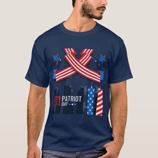 Patriot 9-11 dagen Mannen T-Shirt (Voorkant)