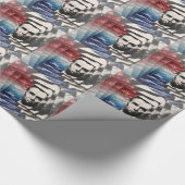 Patriot Abraham Lincoln Cadeaupapier (Hoek)