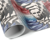 Patriot Abraham Lincoln Cadeaupapier (Rol Hoek)
