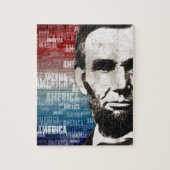 Patriot Abraham Lincoln Legpuzzel (Verticaal)