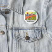 PATRIOT ACT/BANK ROBBERY RONDE BUTTON 5,7 CM (In situ)