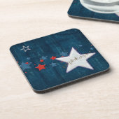 Patriot Americana Mixed Media Bier Onderzetter (Linkerzijde)