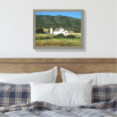 Patriot Barn Park City Utah Canvas Afdruk (Insitu (Slaapkamer))