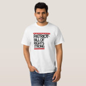 Patriot Bill of Rights Sterk T-shirt – Amerikaans (Voorkant volledig)