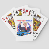 Patriot Boyz Racing en Trump Corvette Pokerkaarten (Achterkant)