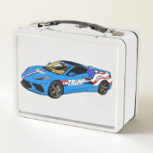 Patriot Boyz Racing & Trump Corvette lunchbox (Achterkant)