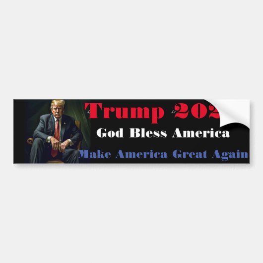 Patriot Bumpersticker (Voorkant)
