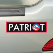 Patriot Bumpersticker (Op auto)