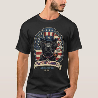 Patriot Canine America's Top Dog - Vintage Zwart