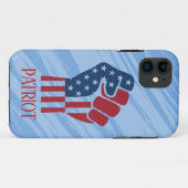 Patriot Case-Mate iPhone Case (Achterkant (horizontaal))