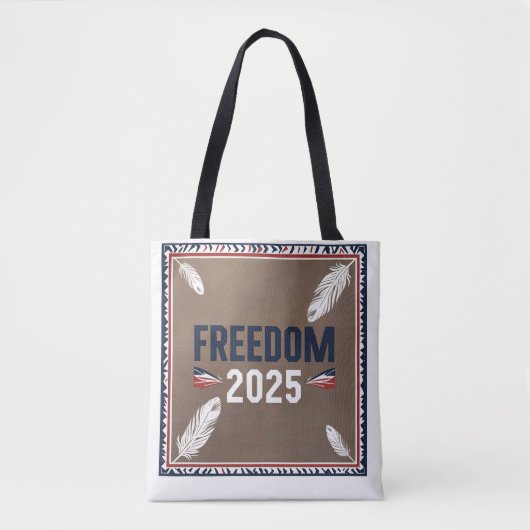 Patriot Crest Tote Bag (Voorkant)