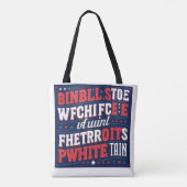 Patriot Crest Tote Bag (Achterkant)