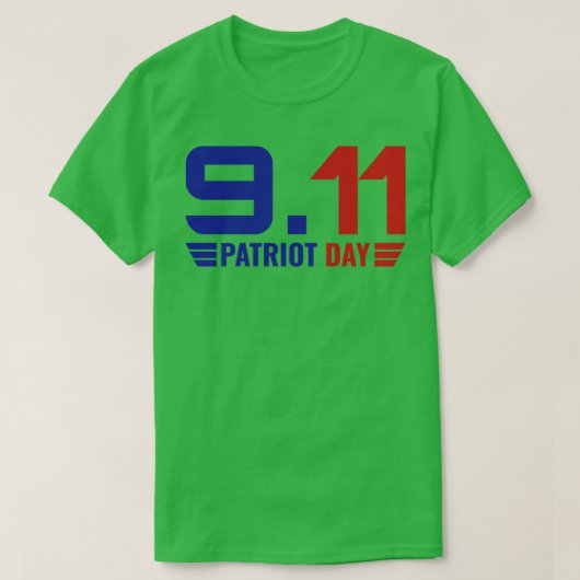 Patriot Day (1) T-shirt (Design voorkant)
