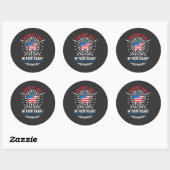 Patriot Day Never Forget September 11 2001 Ronde Sticker (Vel)
