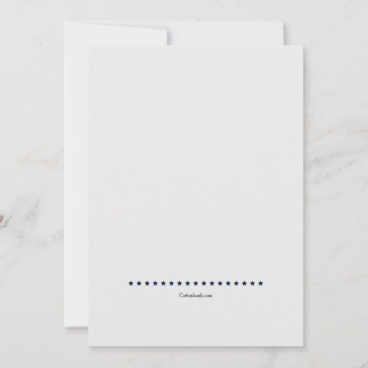 Patriot Day uitnodiging (Achterkant)