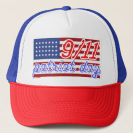 "PATRIOT DAY"-vrachtwagenhoed Trucker Pet
