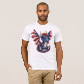 Patriot Dragon T-shirt (Voorkant volledig)