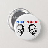 Patriot- en patriotwet ronde button 5,7 cm (Voorkant /achterkant)