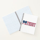 Patriot Flag Notitieboek (Binnen)