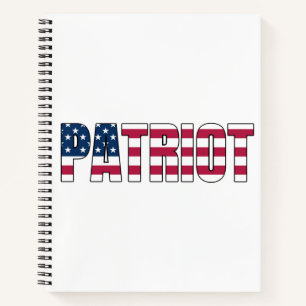 Patriot Flag Notitieboek