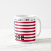 Patriot Flag Pet Series Koffiemok (Voorkant rechts)