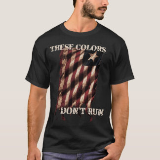 PATRIOT FLAG ROOD WIT EN BLAUW T-shirt