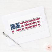 Patriot Flag Sticker (Envelop)