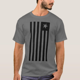 PATRIOT FLAG ZWART-WIT T-SHIRT