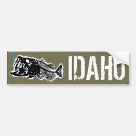 PATRIOT - GESWALLOWDE IDAHO - ÉÉN BAD BASIS BUMPERSTICKER
