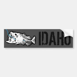 PATRIOT - GESWALLOWDE IDAHO - ÉÉN BAD BASIS BUMPERSTICKER