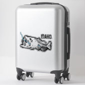 PATRIOT - GESWALLOWDE IDAHO - ÉÉN BAD BASIS STICKER (Koffer)