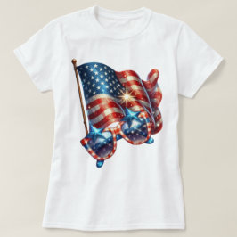 Patriot Gingham Art T-shirt