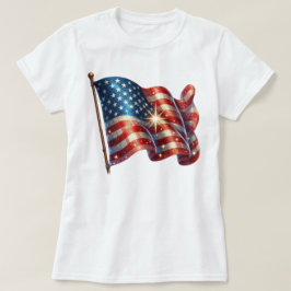 Patriot Gingham Art T-shirt
