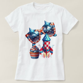 Patriot Gingham Art T-shirt