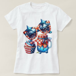 Patriot Gingham Art T-shirt