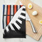 Patriot Heart American Flag Theedoek (Quarter Fold)