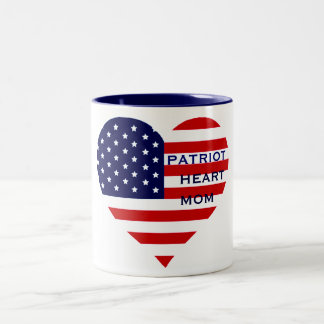 PATRIOT HEART MOM-Mok Tweekleurige Koffiemok
