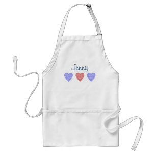 Patriot Hearts Personalized Apron Standaard Schort