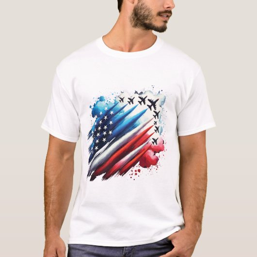 Patriot Independence Day T-shirt (Voorkant)